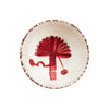 Madeira Serving Bowls – Palm (Pink & White), Set of 2