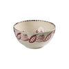 Madeira Serving Bowls – Flowers & Shells (Pink & White), Set of 2