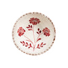 Madeira Serving Bowls – Flowers & Vines (Pink & White), Set of 2