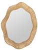 Linden Scalloped Round Wall Mirror