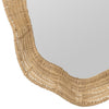 Linden Scalloped Round Wall Mirror