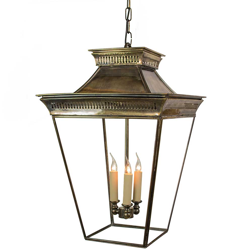 Pagoda Hanging Lantern- Three Light