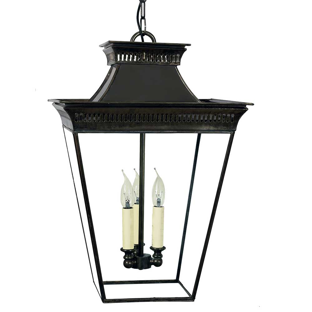 Pagoda Hanging Lantern- Three Light