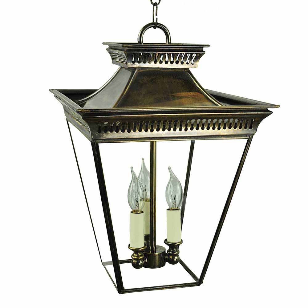 Pagoda Hanging Lantern- Three Light
