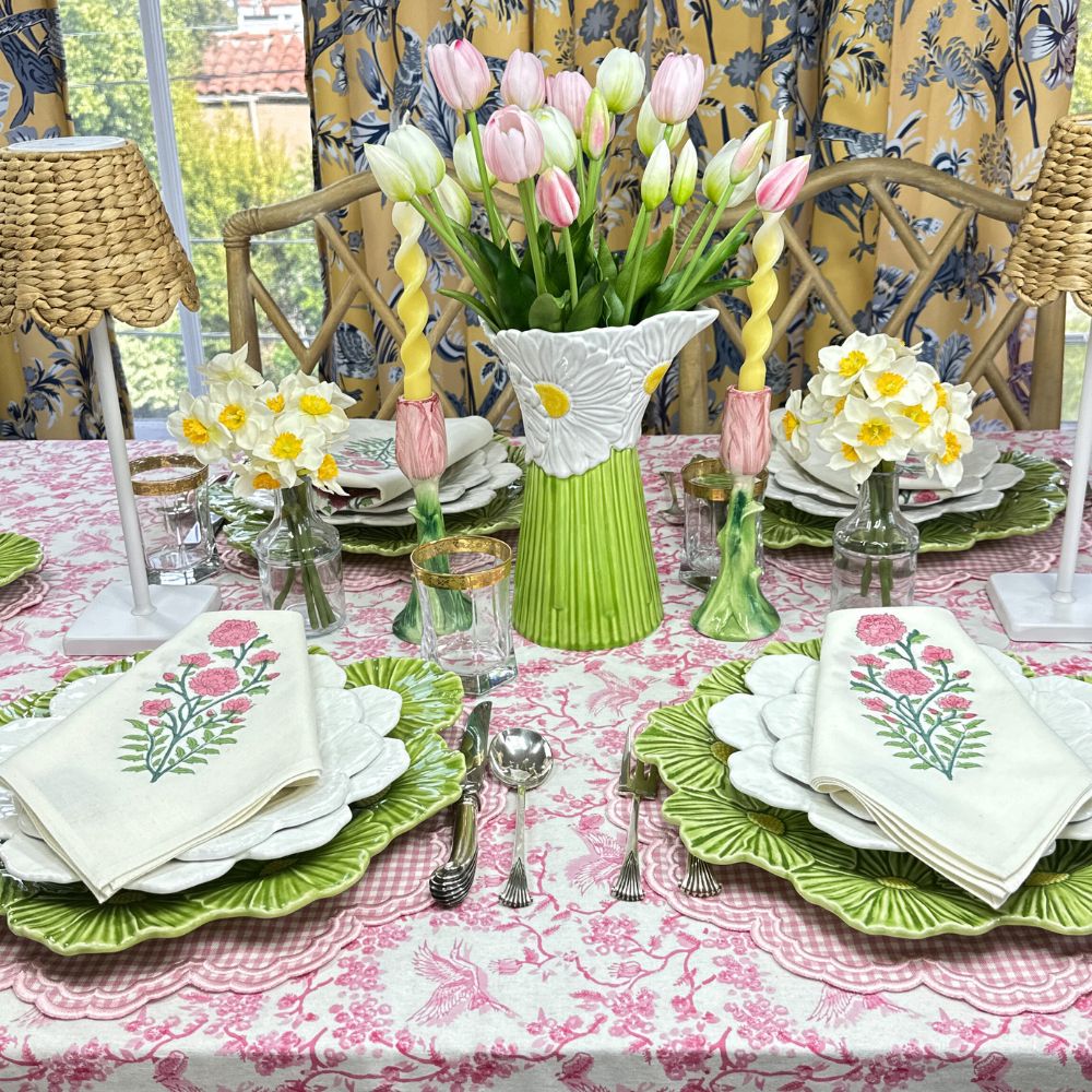 Bettina Placemat - Pink Gingham (Set of 4)