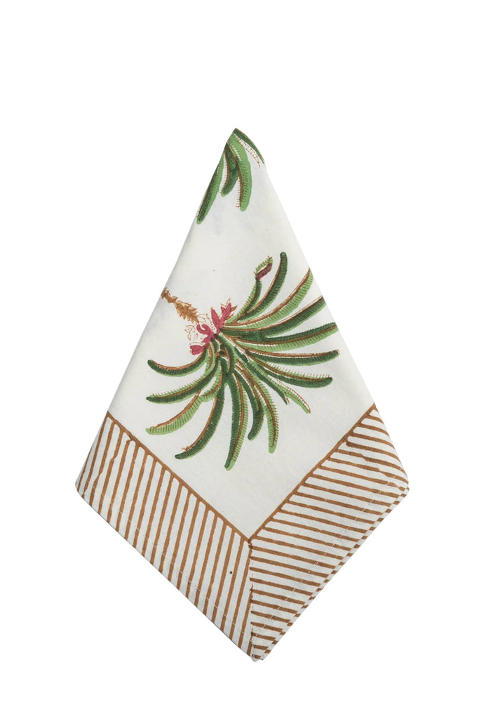 Cabana Napkins – Palms, Set of 8