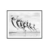 Graceful Line of Beach Dancers
