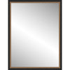 Monroe Beaded Black Mirror