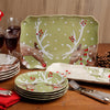 Deer Friends Rectangular Platter