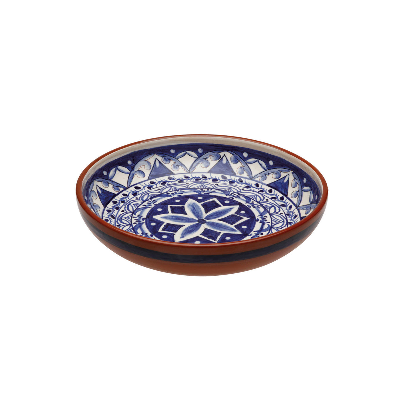 Alentejo Terracotta Low Serving Bowl