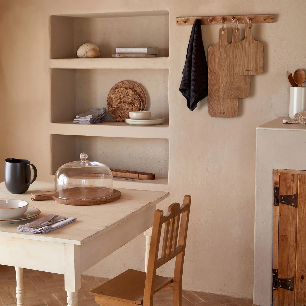 Small Oak Wood Cutting/Serving Board