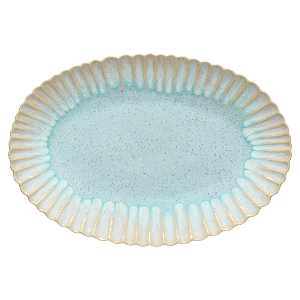 Mallorca Oval Platter - Sea Blue