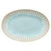 Mallorca Oval Platter - Sea Blue