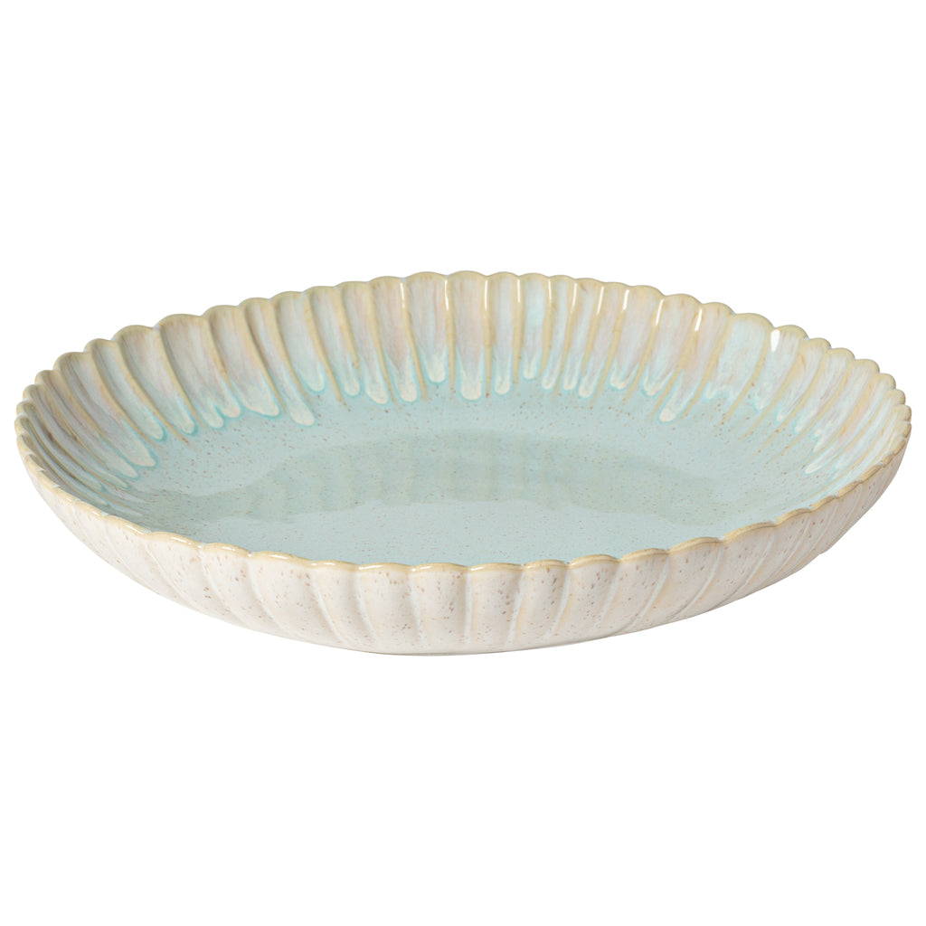 Mallorca Low Serving Bowl - Sea Blue