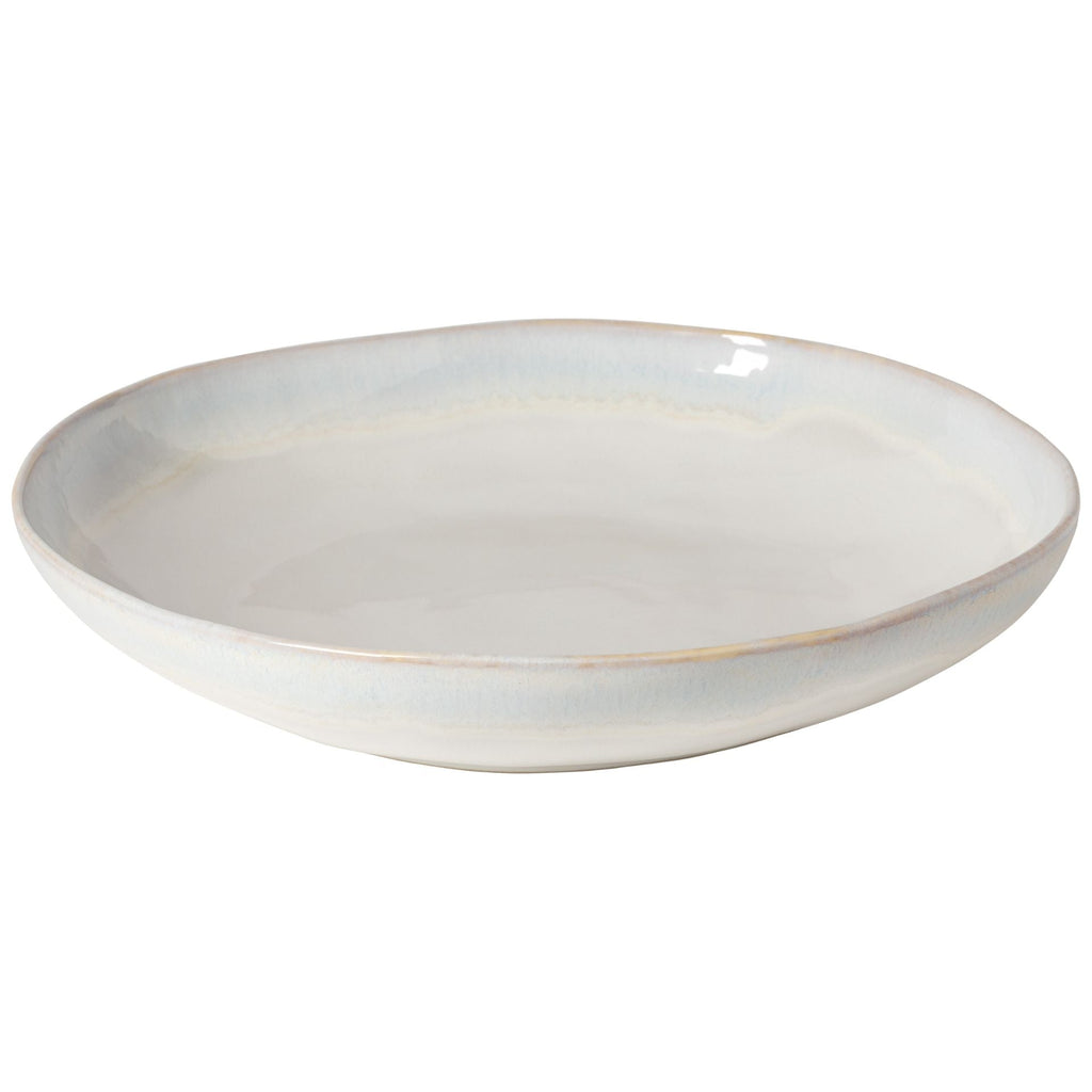 Brisa Low Serving Bowl - Salt White