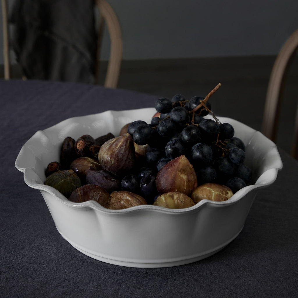 Rosa Serving Bowl  (White)