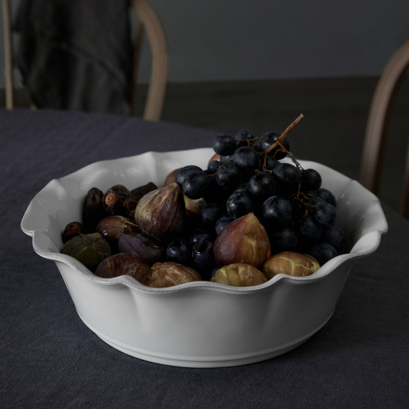 Rosa Serving Bowl  (White)