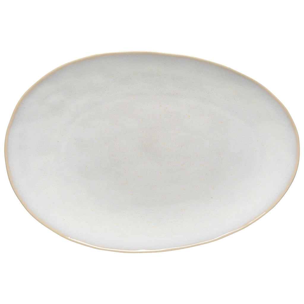 Brisa Large Oval Platter - Branca White