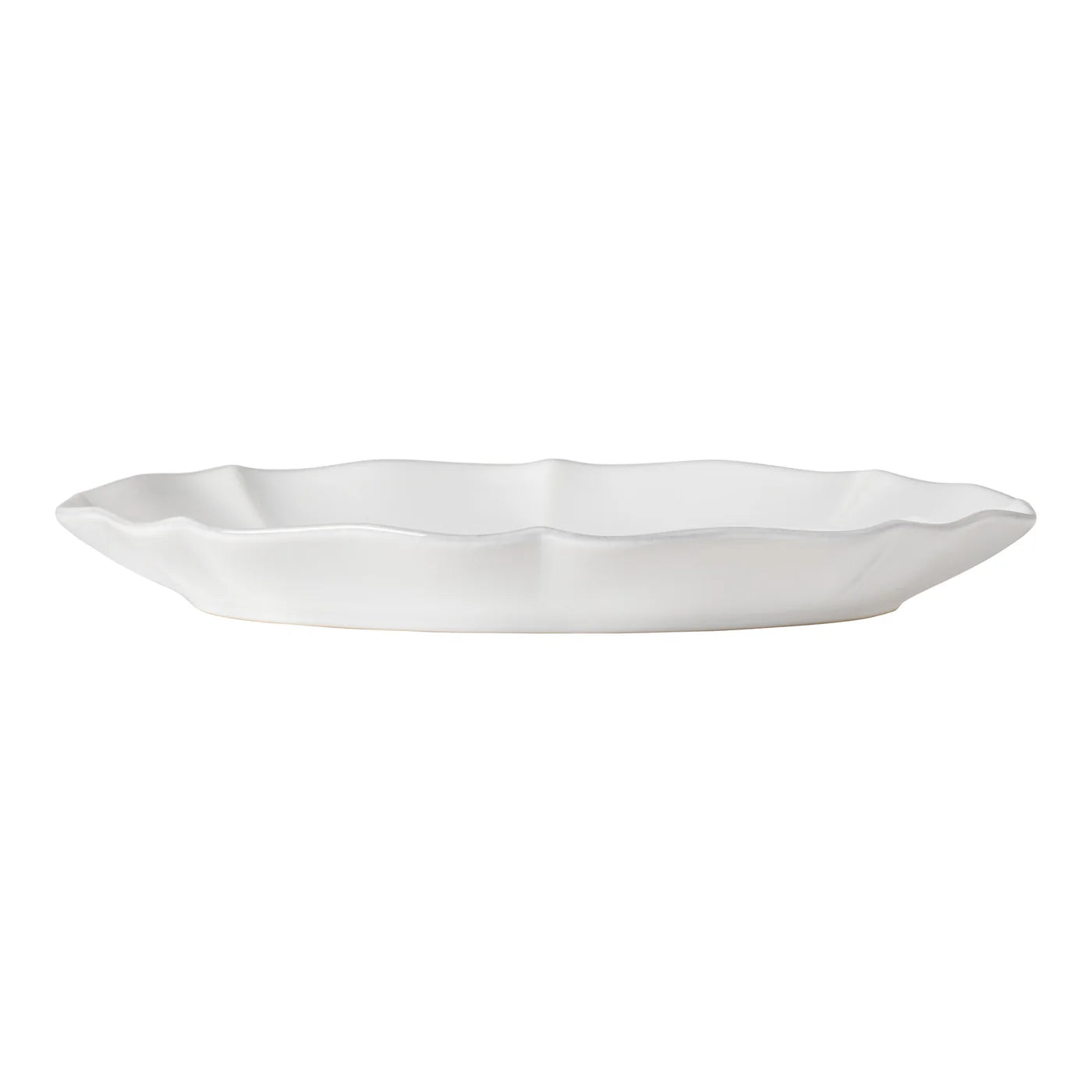 Rosa Oval Platter - White