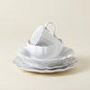 Rosa 5-Piece Dinnerware Set  (White)