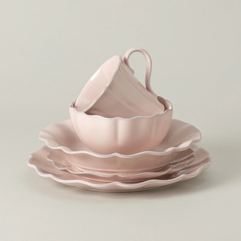 Rosa 5-piece Dinnerware Set (Rosé Pink)