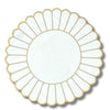 Pippa Placemats – White/Gold (Set of 4)