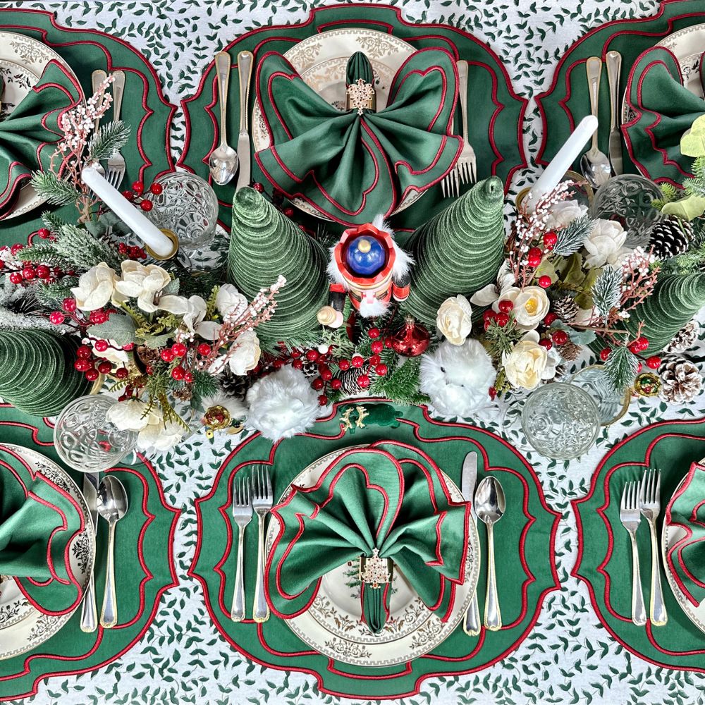 Dark Green Leaves - Tablecloth