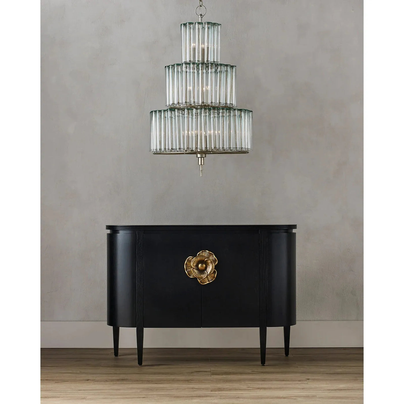 Marlowe Demi-Lune Cabinet