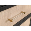 Holland Double Dresser - Brushed Black Acacia