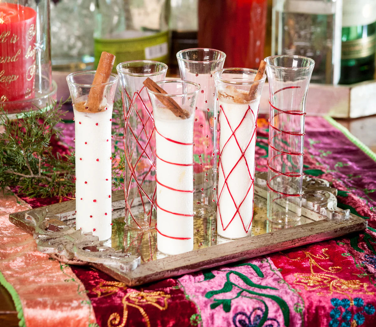 Razzle Dazzle Champagne Flutes – Set of 6