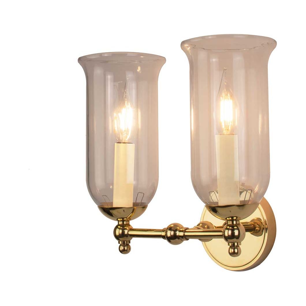The Suzanna Storm Glass Wall Sconce