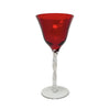 Francesca Wine Glass – Set of 4 (Garnet and Emerald)