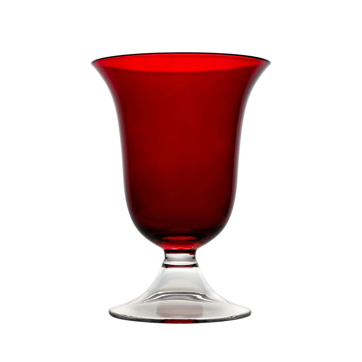 Francesca Water Glass – Set of 4 (Emerald or Garnet)