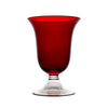 Francesca Water Glass – Set of 4 (Emerald or Garnet)