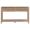 Brielle Cane Entry Console Table
