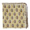 Golden Meadow Block Print Table Linens