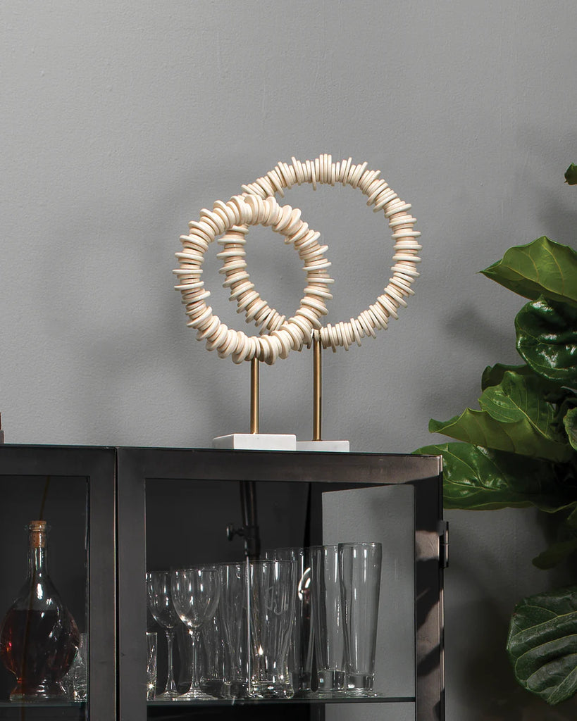 Arena Ring Sculptures (Set of 2)