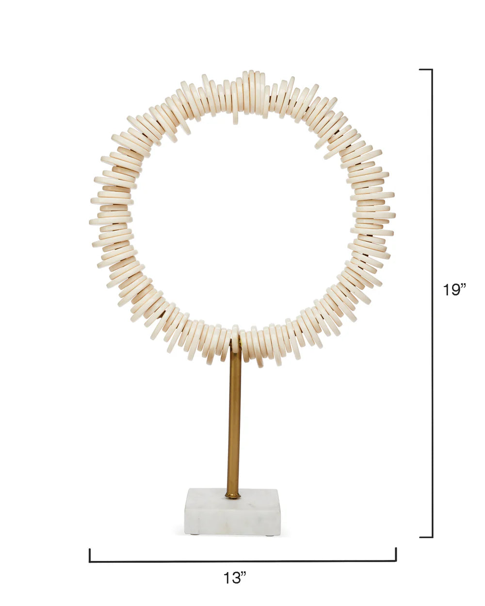 Arena Ring Sculptures (Set of 2)