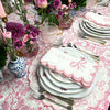 Studio Collection: Juliet Bows Napkins - White/Pink (Set of 4)