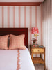 Walker Cane Nightstand in cane and woven - traditional nightstand - detail view