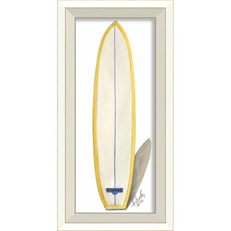 Island Style Surfboard Wall Art