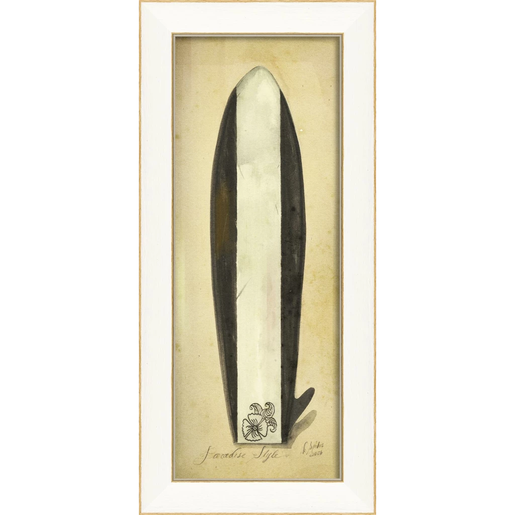 Island Style Surfboard Wall Art