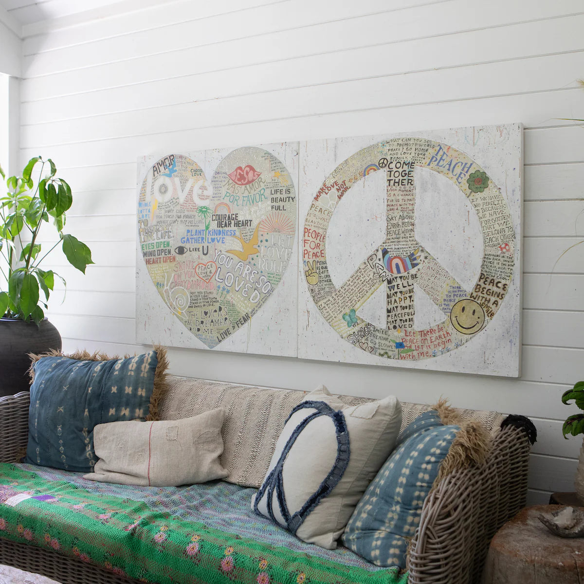 Choose Peace Art Print – Gallery Wrapped