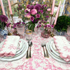 Studio Collection: Juliet Bows Placemats - White/Pink (Set of 4)