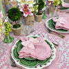 Pink Leaves - Tablecloth
