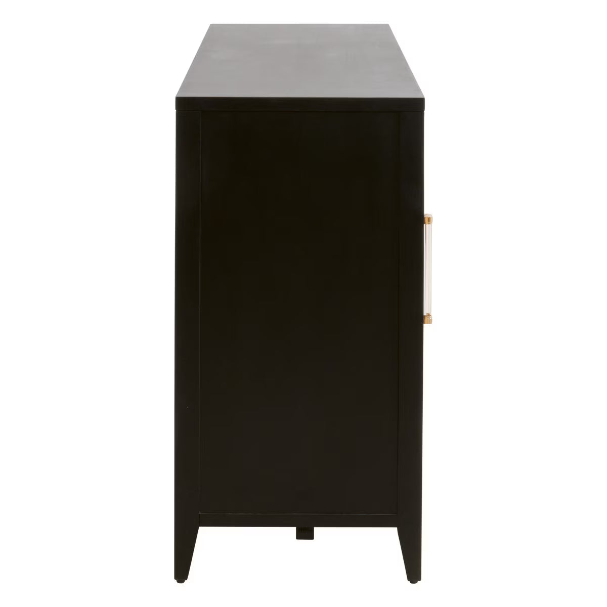 Holland Media Sideboard - Brushed Black Acacia