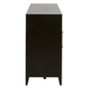 Holland Media Sideboard - Brushed Black Acacia