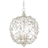 Crystal Bud Sphere Chandelier