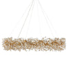 Crystal Bud Grande Ring Chandelier