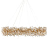 Crystal Bud Grande Ring Chandelier